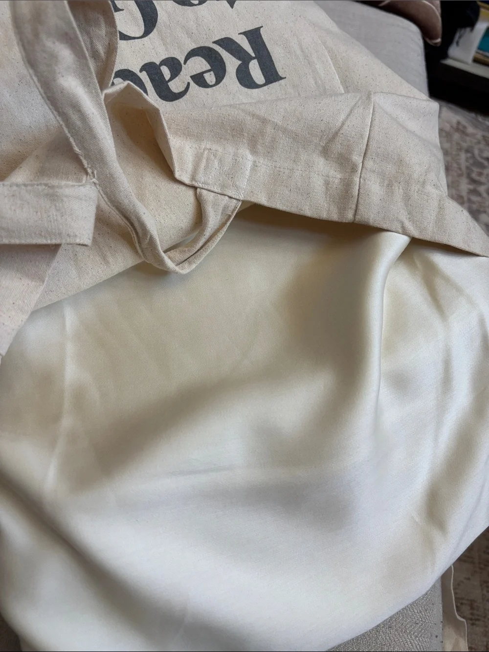 NWT Bare Home Queen Bamboo Rayon Sheet Set Cream 4 Pc Deep Pocket Cooling